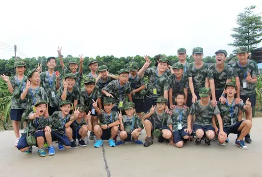 广州番禺海心军事夏令营8天课程安排 